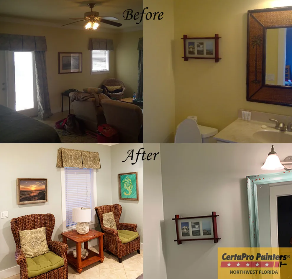 Residential Interior Transformation by CertaPro Painters Of Northwest Florida - Photo 12