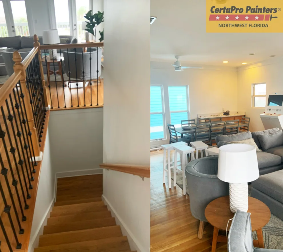 Residential Interior Transformation by CertaPro Painters Of Northwest Florida - Photo 14
