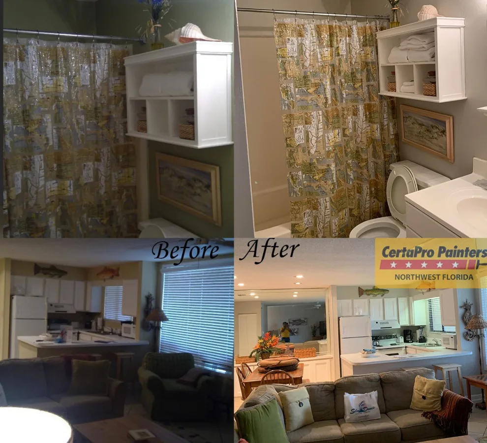 Residential Interior Transformation by CertaPro Painters Of Northwest Florida - Photo 11