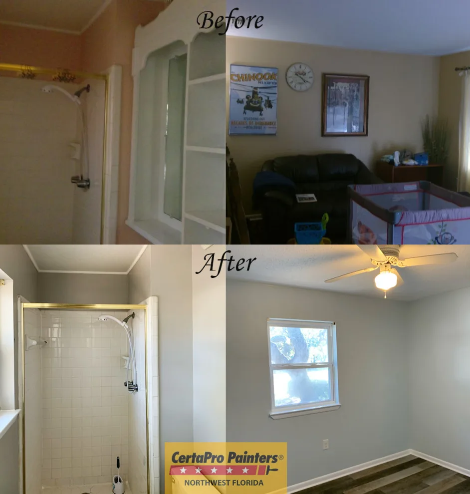Residential Interior Transformation by CertaPro Painters Of Northwest Florida - Photo 10