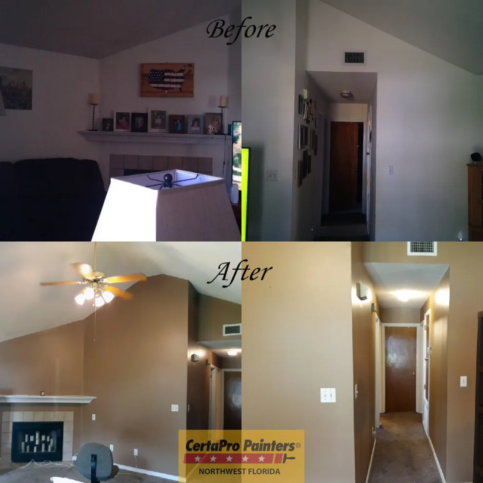 Residential Interior Transformation by CertaPro Painters Of Northwest Florida - Photo 5