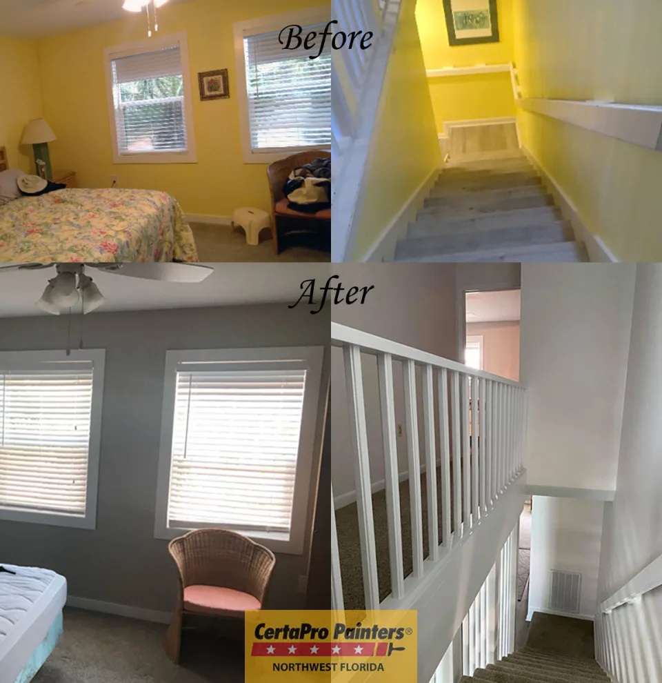 Residential Interior Transformation by CertaPro Painters Of Northwest Florida - Photo 3
