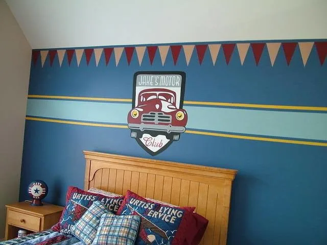 youth bedroom by Strait-Line Decorating - Photo 4