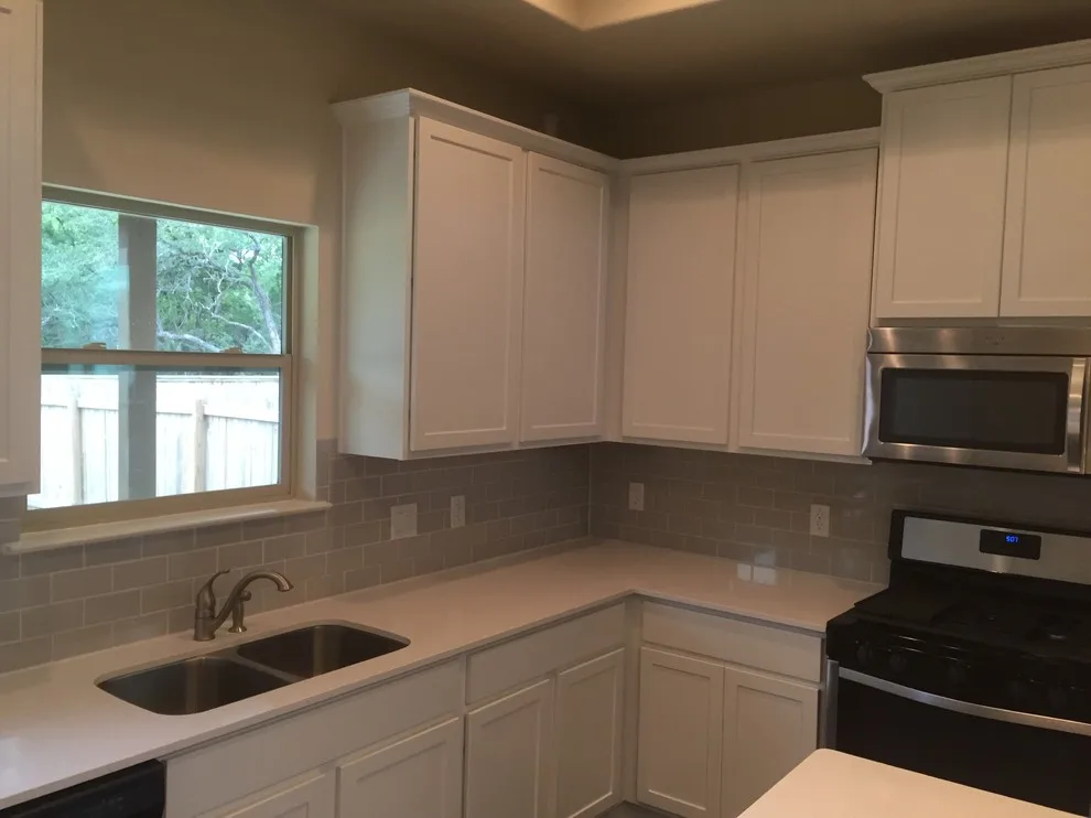 Luminous White Kitchen Cabinets by Austin's Paint Guys - Photo 2