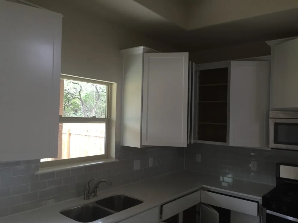 Luminous White Kitchen Cabinets by Austin's Paint Guys - Photo 5