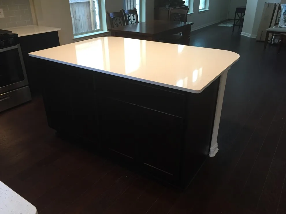 Luminous White Kitchen Cabinets by Austin's Paint Guys - Photo 9