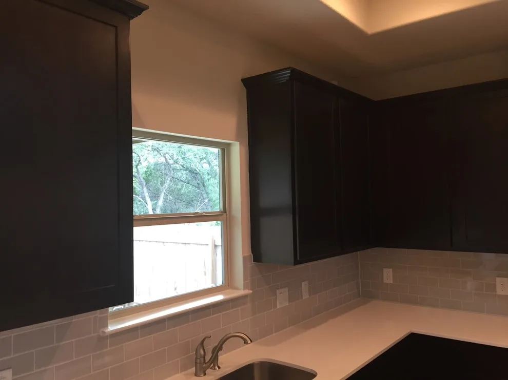 Luminous White Kitchen Cabinets by Austin's Paint Guys - Photo 8