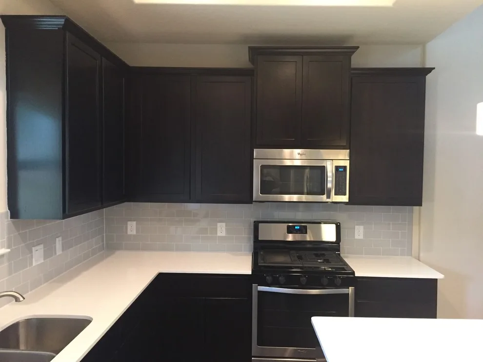 Luminous White Kitchen Cabinets by Austin's Paint Guys - Photo 3