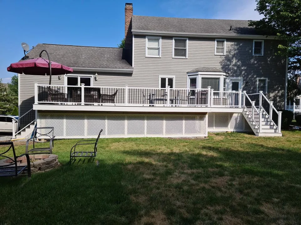Constructing a New Deck in Shelton CT by Emer And Son Painting LLC - Photo 3