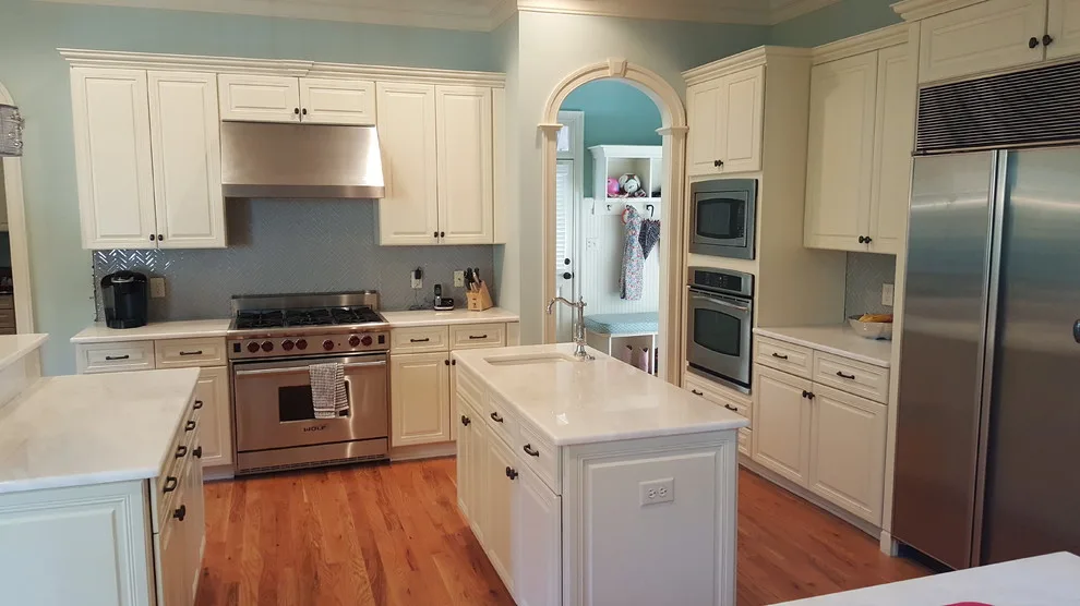White Painted Cabinets by Wallscapers Kitchen & Bath Innovations - Photo 3