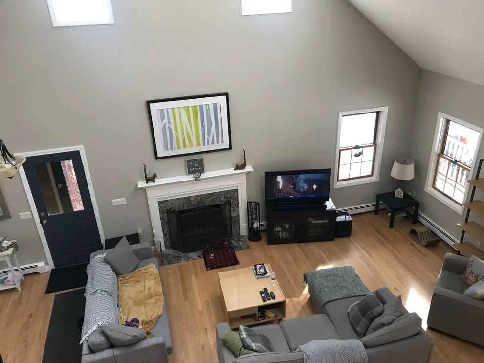 Vaulted ceiling, walls, and molding. by Barrington Painters - Photo 7