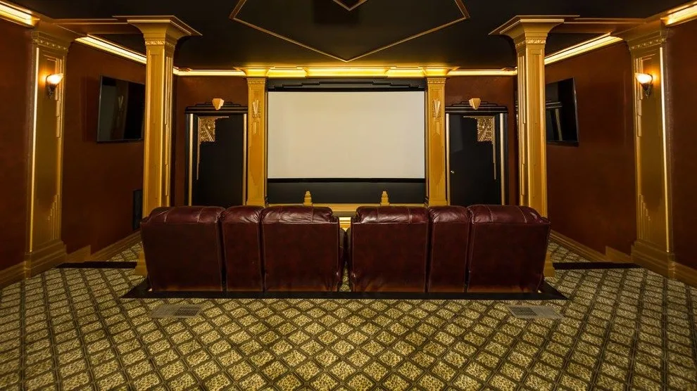 Champetra Home Cinema Room by Garrett Painting Inc. - Photo 9