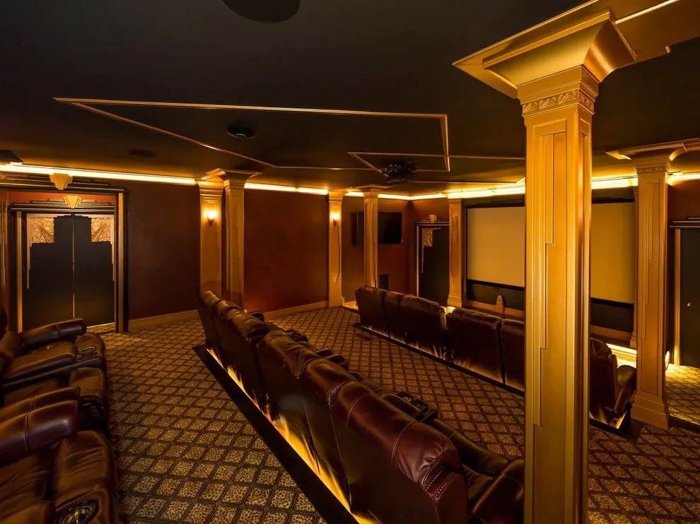 Champetra Home Cinema Room by Garrett Painting Inc. - Photo 10