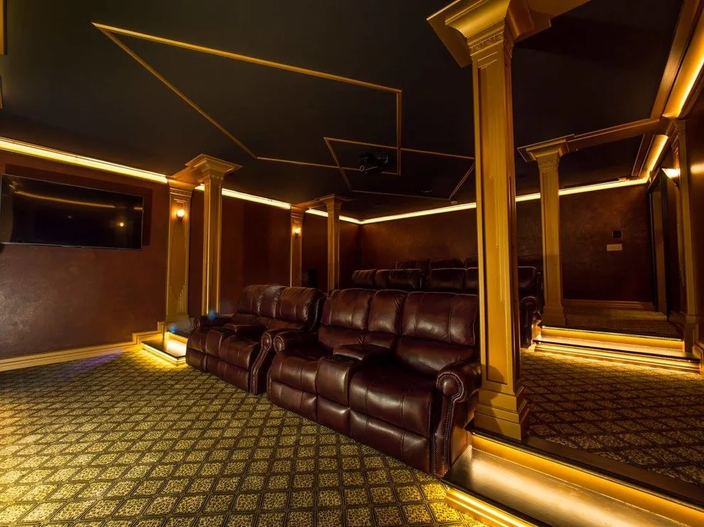 Champetra Home Cinema Room by Garrett Painting Inc. - Photo 11