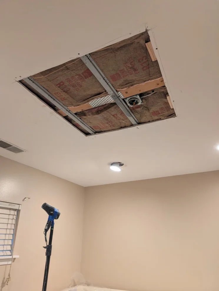Chicago drywall repair for ceiling water damage by Windy City Painters - Photo 5