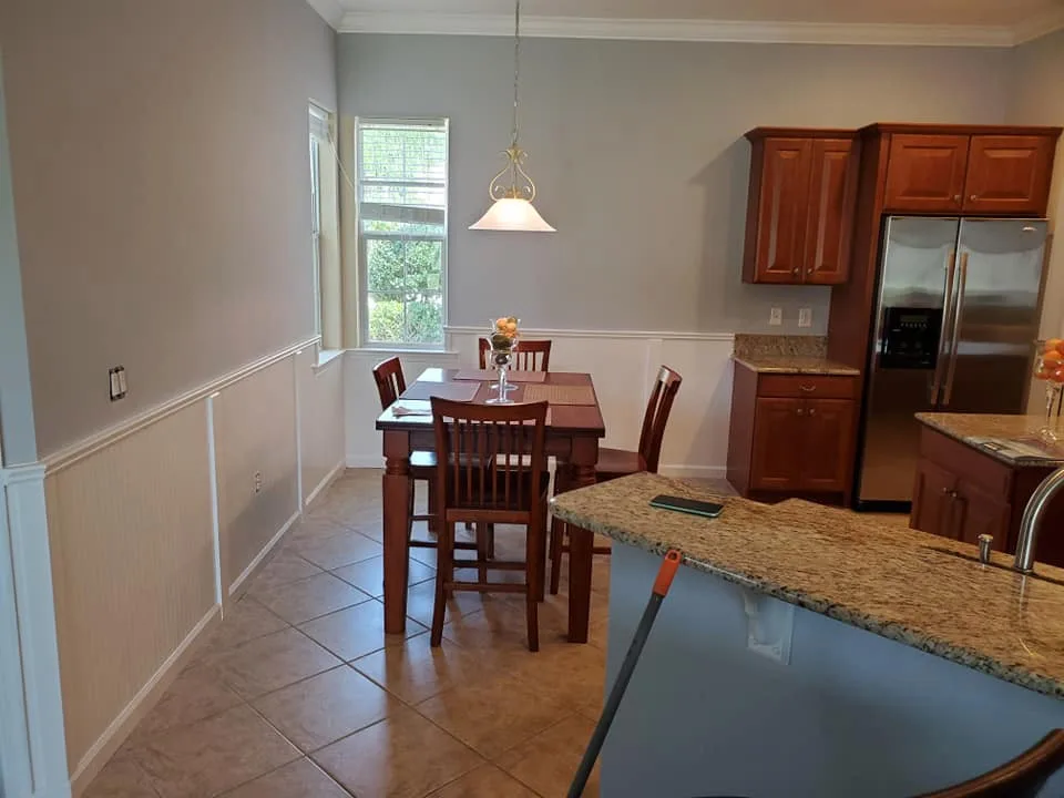 Crown Molding, Chair Rail, and Repainting by Flawless Finish Inc. - Photo 3