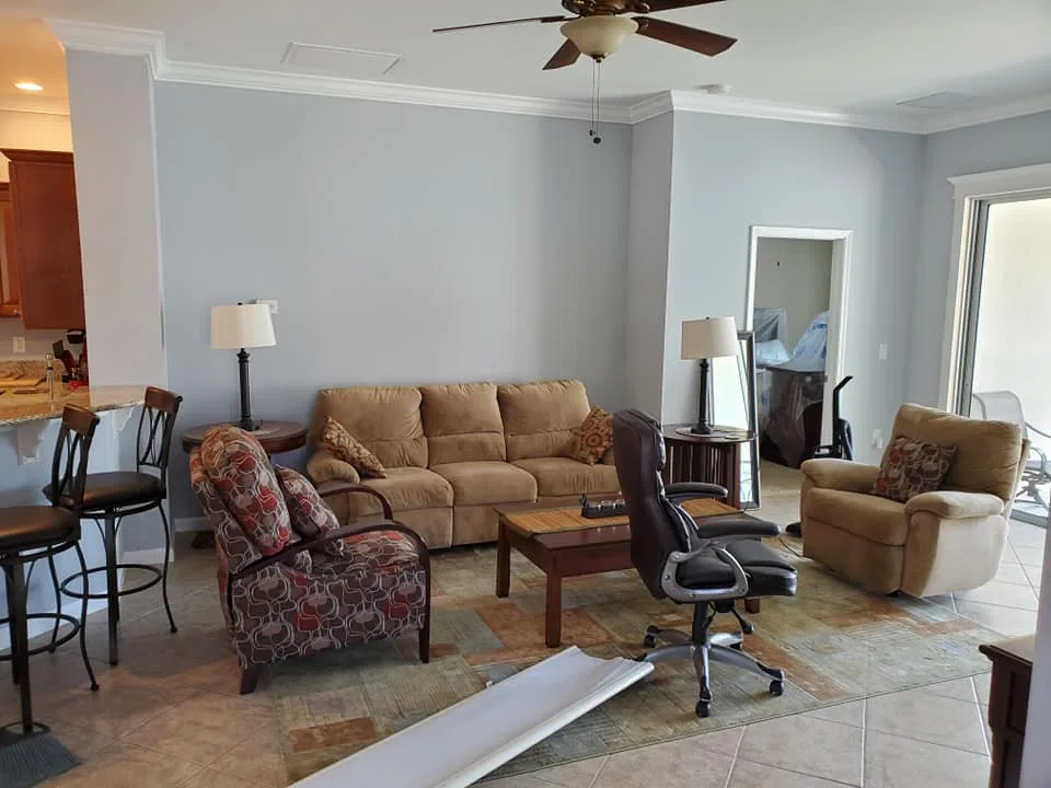 Crown Molding, Chair Rail, and Repainting by Flawless Finish Inc. - Photo 7