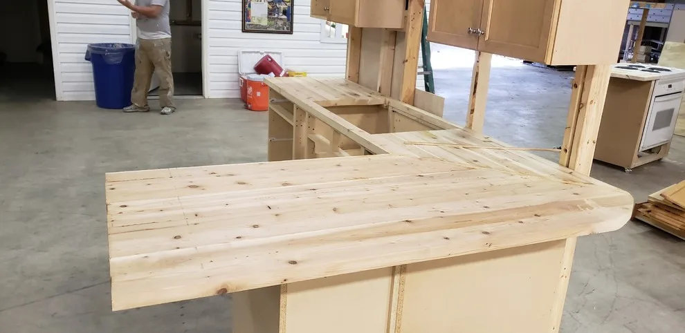 Tailor-Made Mobile Kitchen for Permanent Installation by Miles Custom Painting Plus, LLC. - Photo 3