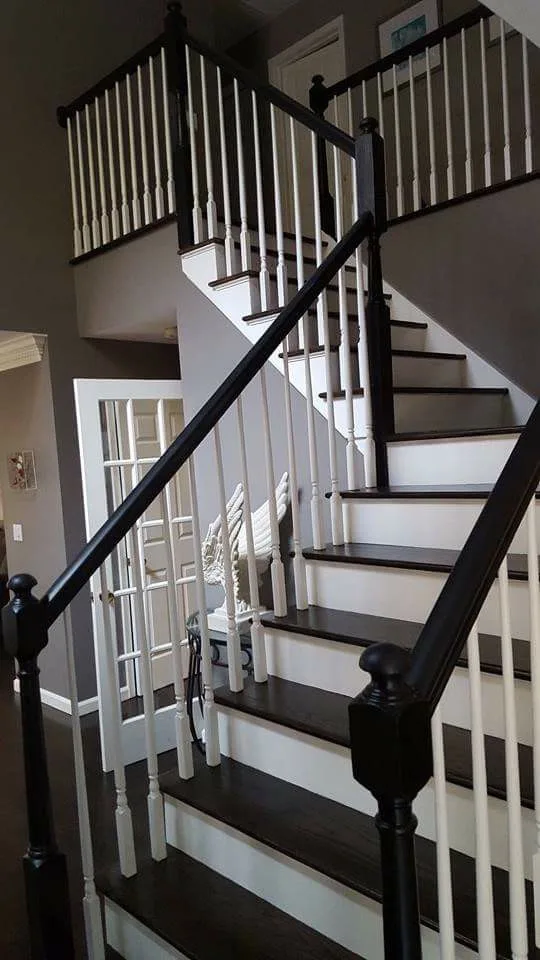 Shadowed Timber Steps by Tom Saint Painting & Remodeling - Photo 2