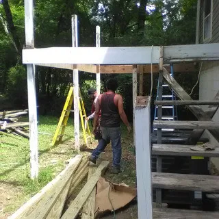 Deck construction by Jaxon's Painting - Photo 4
