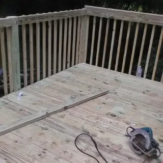 Deck construction by Jaxon's Painting - Photo 5