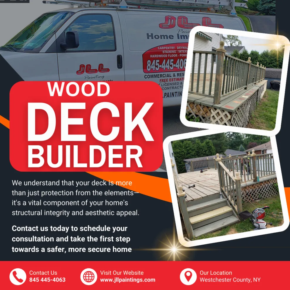 Deck Construction Solutions by JLL Painting & Home Improvements, Inc. - Photo 3