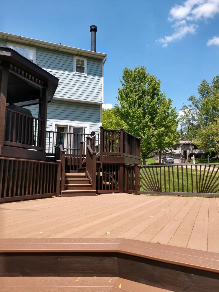 Deck finishing by CJMAS Painting, LLC - Photo 4