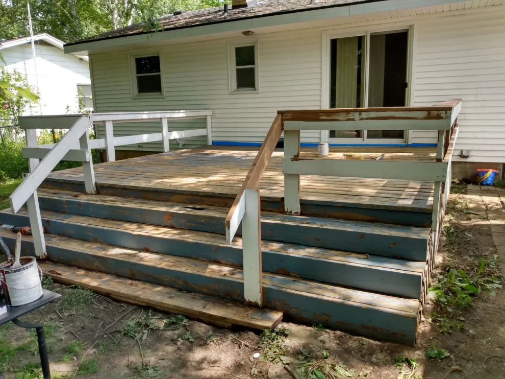 Deck finishing by Atmospheric Painting LLc - Photo 3