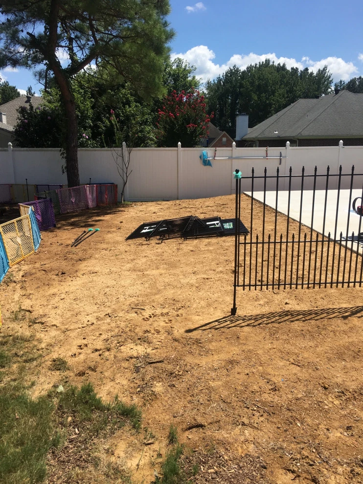 Pool landscaping and patio by Going The Extra Mile Landscape - Photo 18