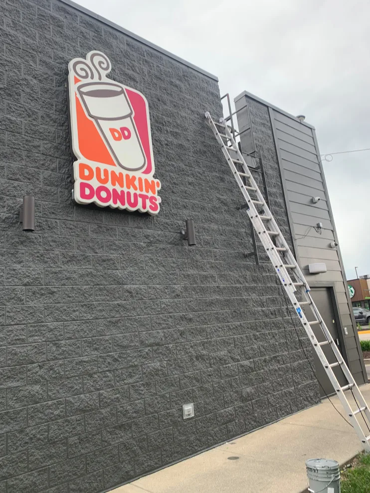 Dunkin Donuts - Outside Painting for a Colleague by Garcia Painting Pro LLC - Photo 5