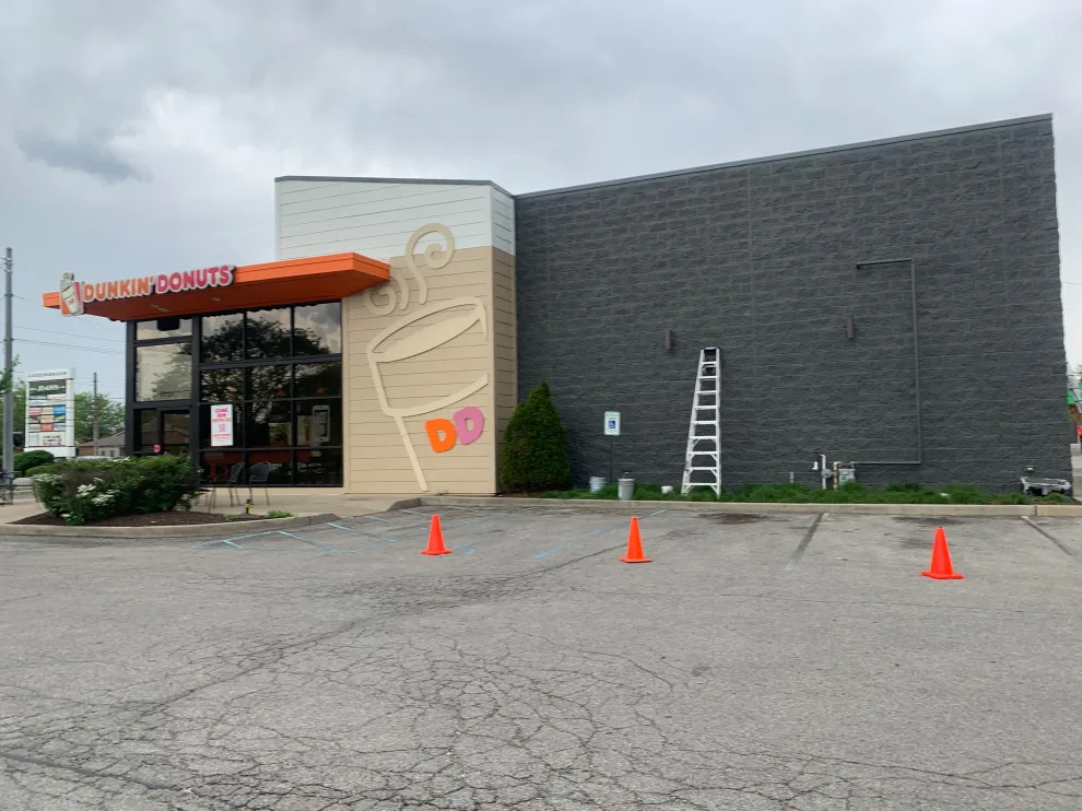 Dunkin Donuts - Outside Painting for a Colleague by Garcia Painting Pro LLC - Photo 10