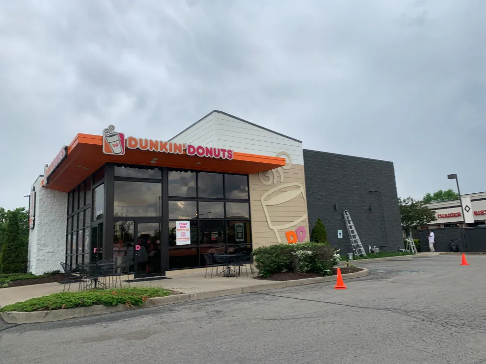 Dunkin Donuts - Outside Painting for a Colleague by Garcia Painting Pro LLC - Photo 4