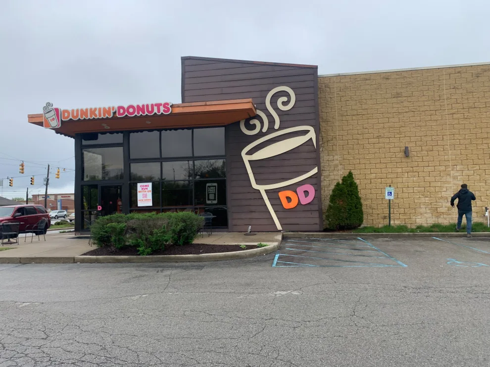 Dunkin Donuts - Outside Painting for a Colleague by Garcia Painting Pro LLC - Photo 3