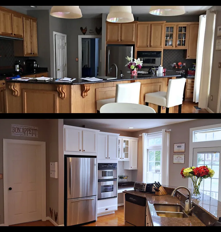 Ellicott City Maryland by Cabinet Painting & Refacing By Kitchen Update - Photo 5