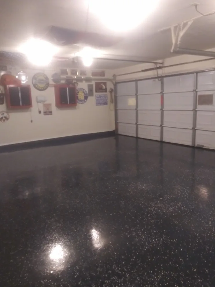 Epoxy Coated Garage Flooring by Guy The Painter - Photo 9