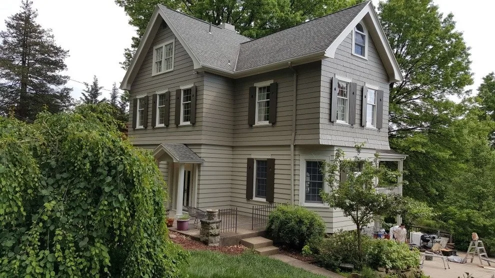 Outdoor Column Renovation by Southern Innovations Custom Painting - Photo 2