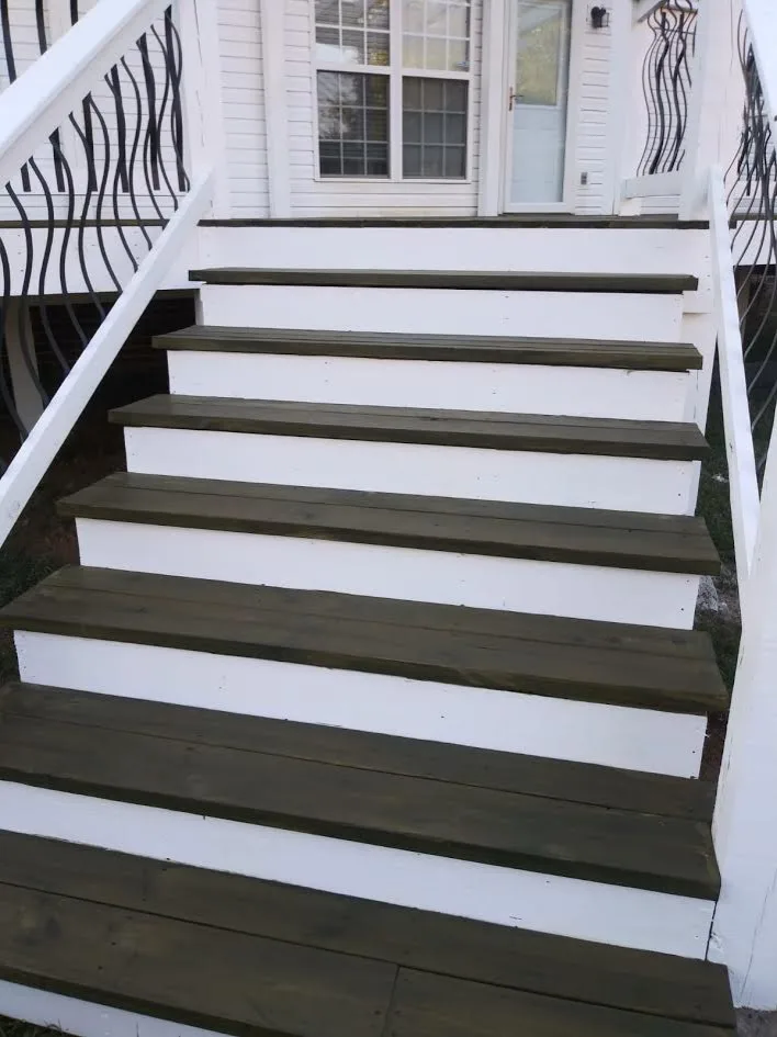 Excellence and Expertise in Painting this Deck White by Pro-Master Painting - Photo 2