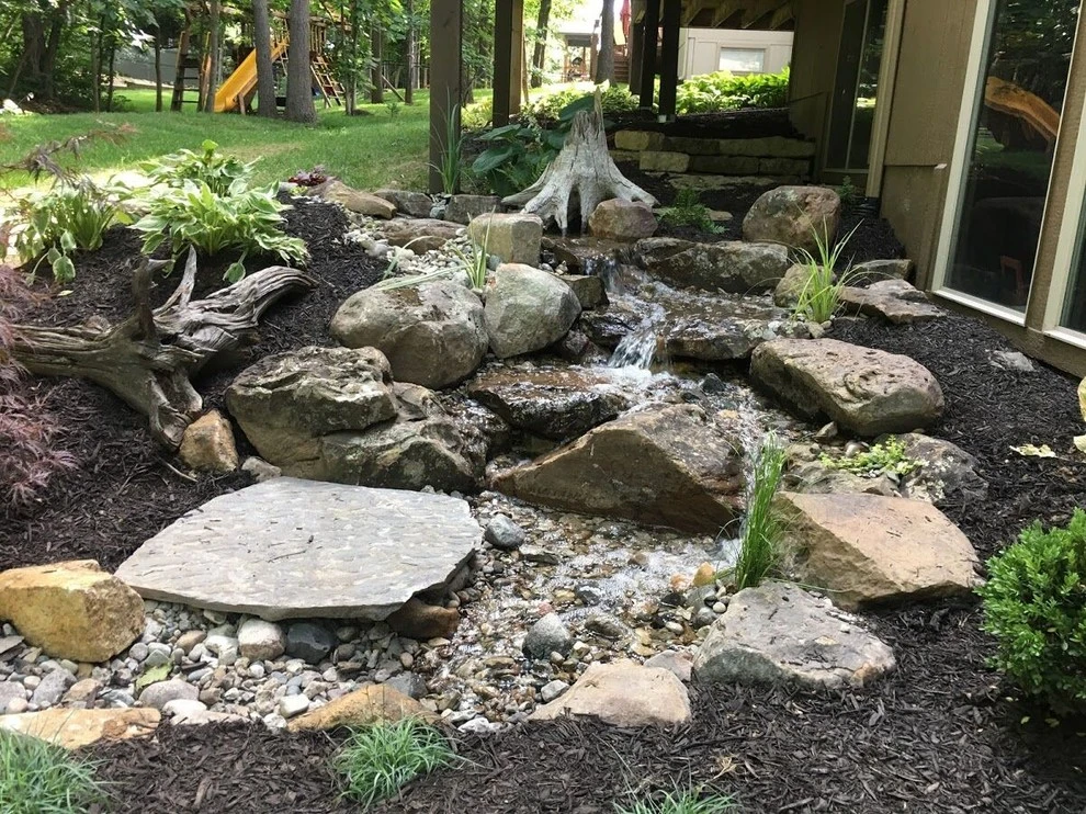 Before & After Waterfalls & Streams by Good Earth Water Gardens - Photo 10