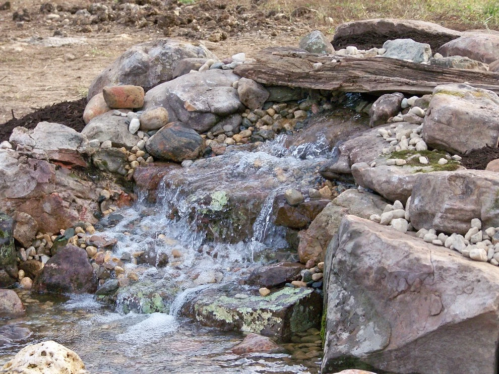Lee’s Summit Custom Lake Fed Waterfalls by Good Earth Water Gardens - Photo 7