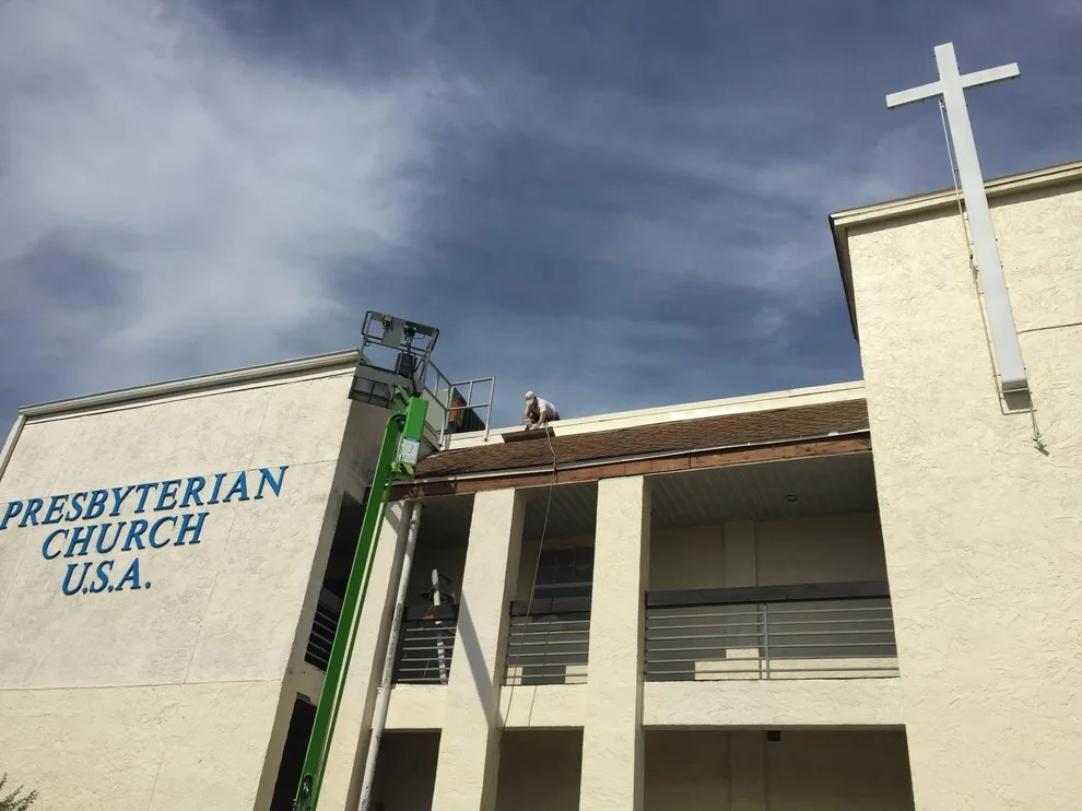 Large Structure Exterior Painting by American Veterans Painting, LLC - Photo 3