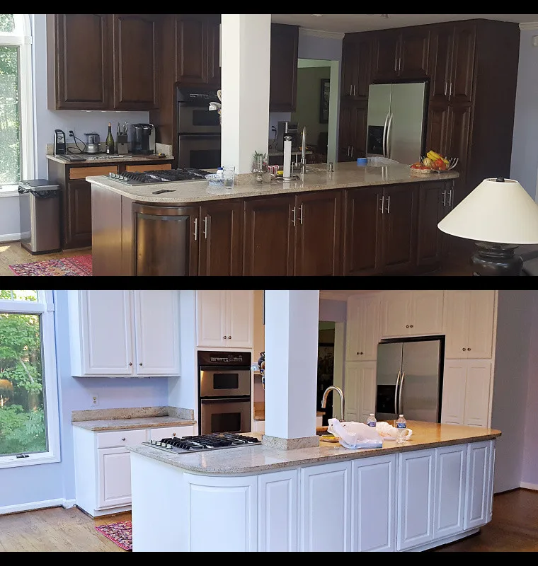 Fairfax Virginia 2 by Cabinet Painting & Refacing By Kitchen Update - Photo 3