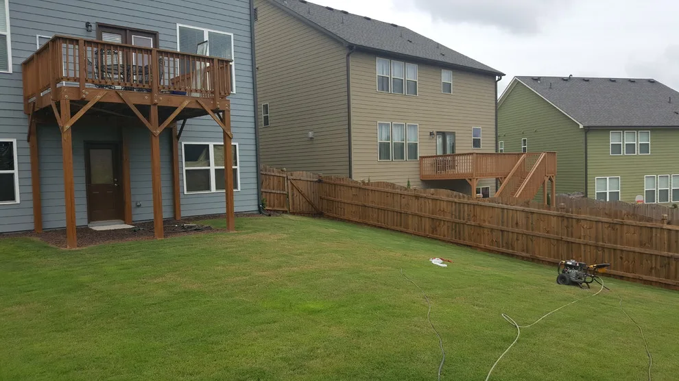 Fence Staining - Transformation Showcase by Painting Georgia Inc. - Photo 5
