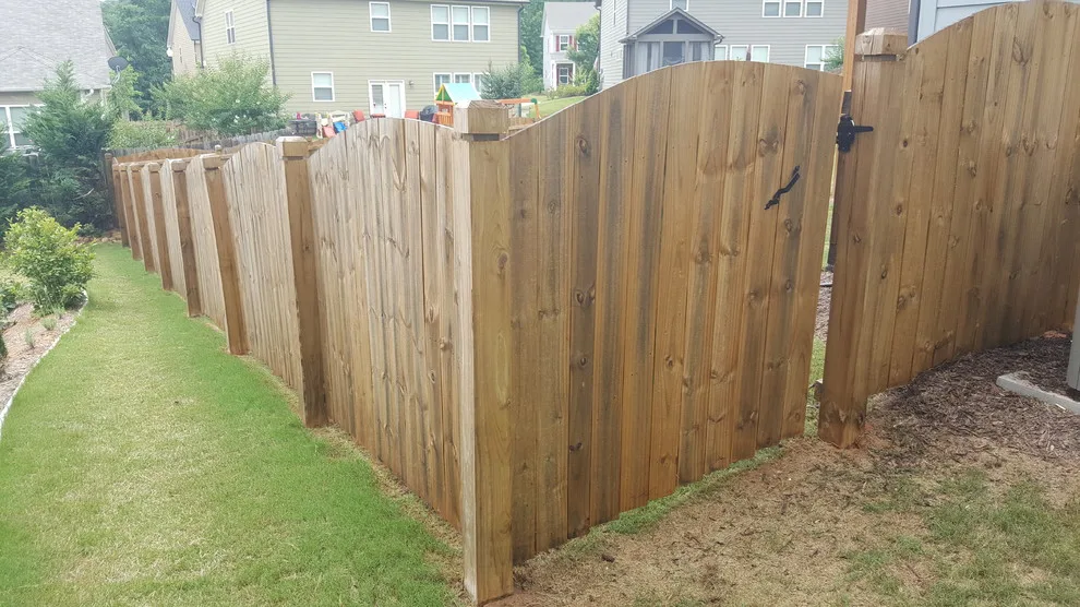 Fence Staining - Transformation Showcase by Painting Georgia Inc. - Photo 6