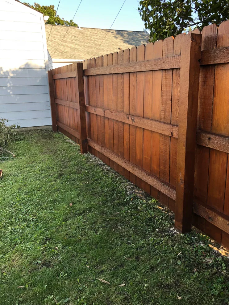 Wood Fence Coloring by AJ Painting Contractors Inc - Photo 3