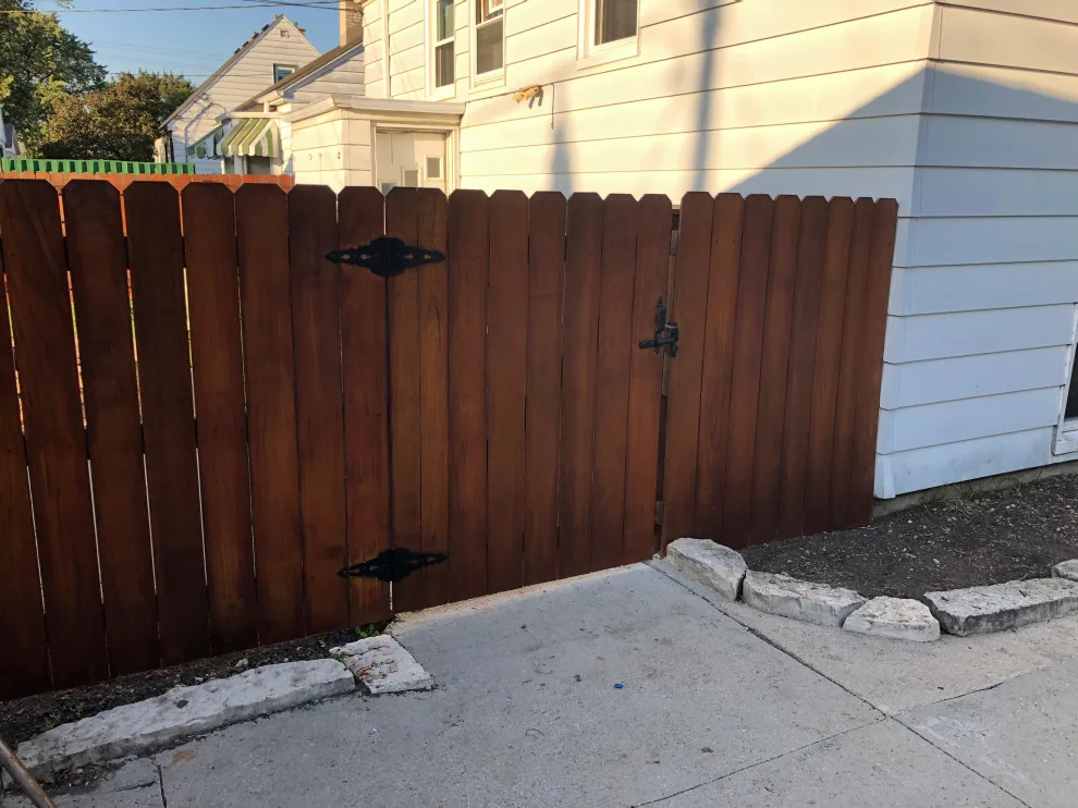 Wood Fence Coloring by AJ Painting Contractors Inc - Photo 2