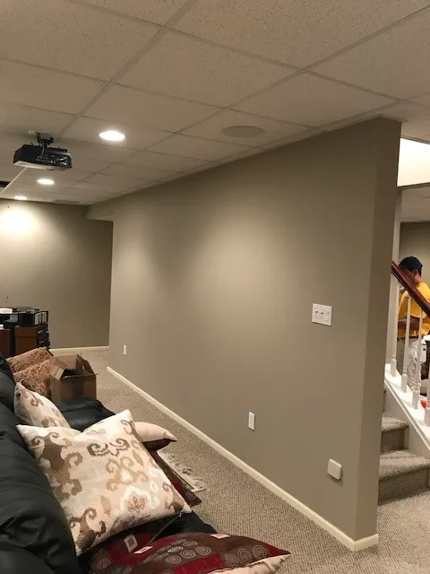 Completed lower level by CertaPro Painters Of Princeton - Photo 8