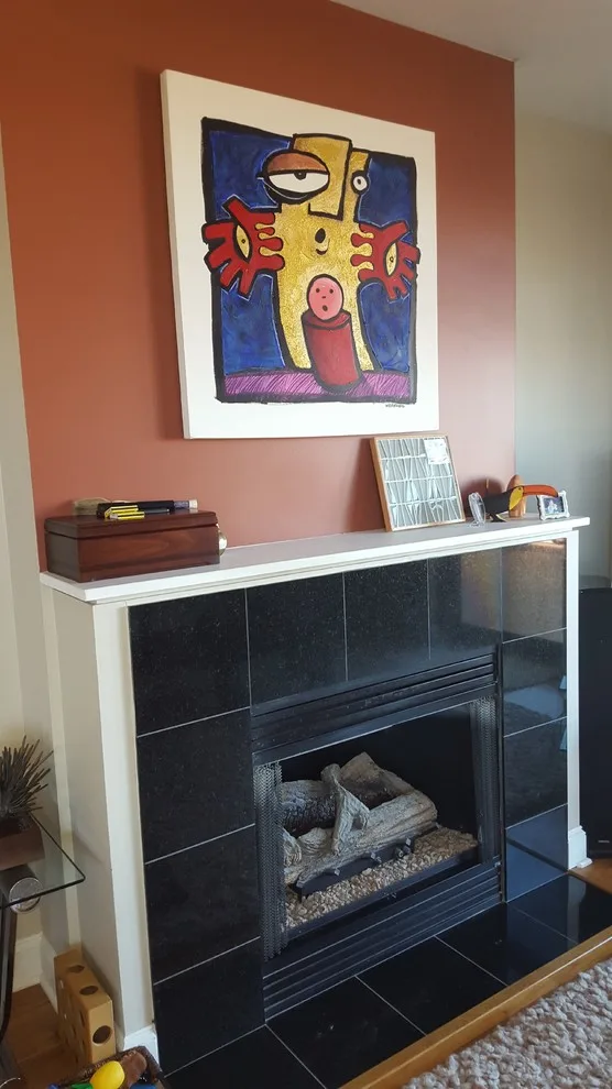 HEARTH MAKEOVER by Paint The Town Red - Color Consulting - Photo 12