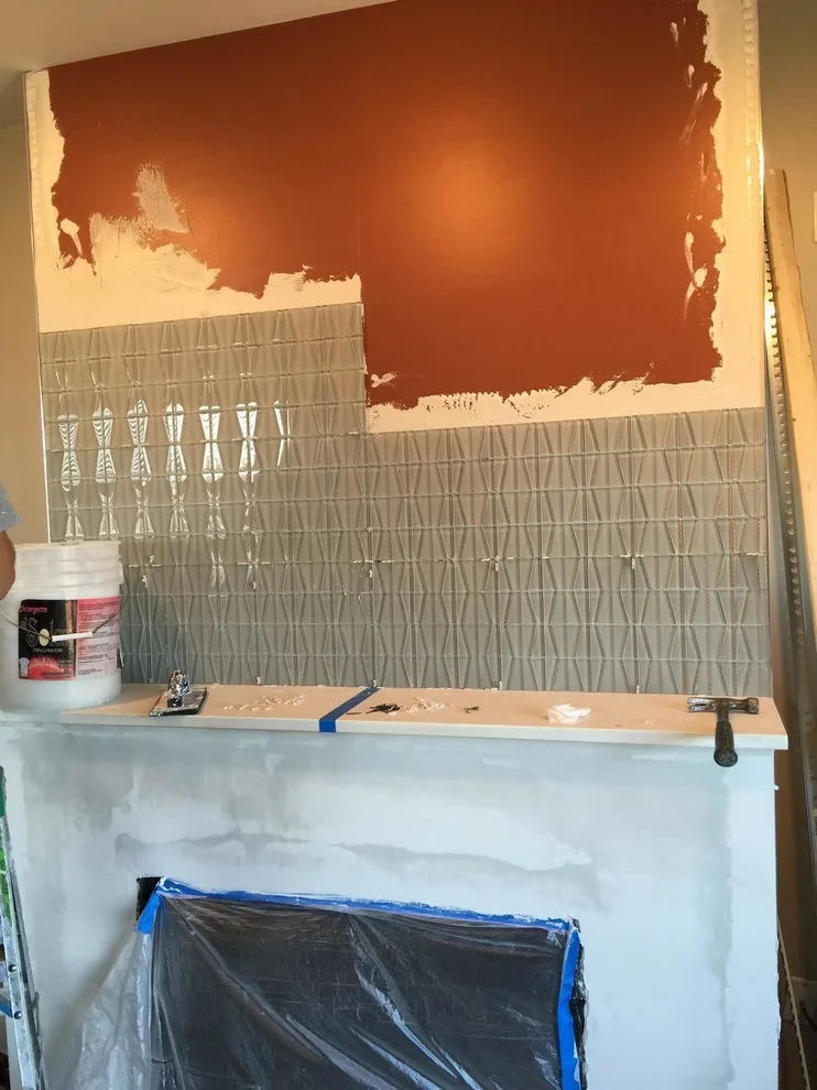 HEARTH MAKEOVER by Paint The Town Red - Color Consulting - Photo 6