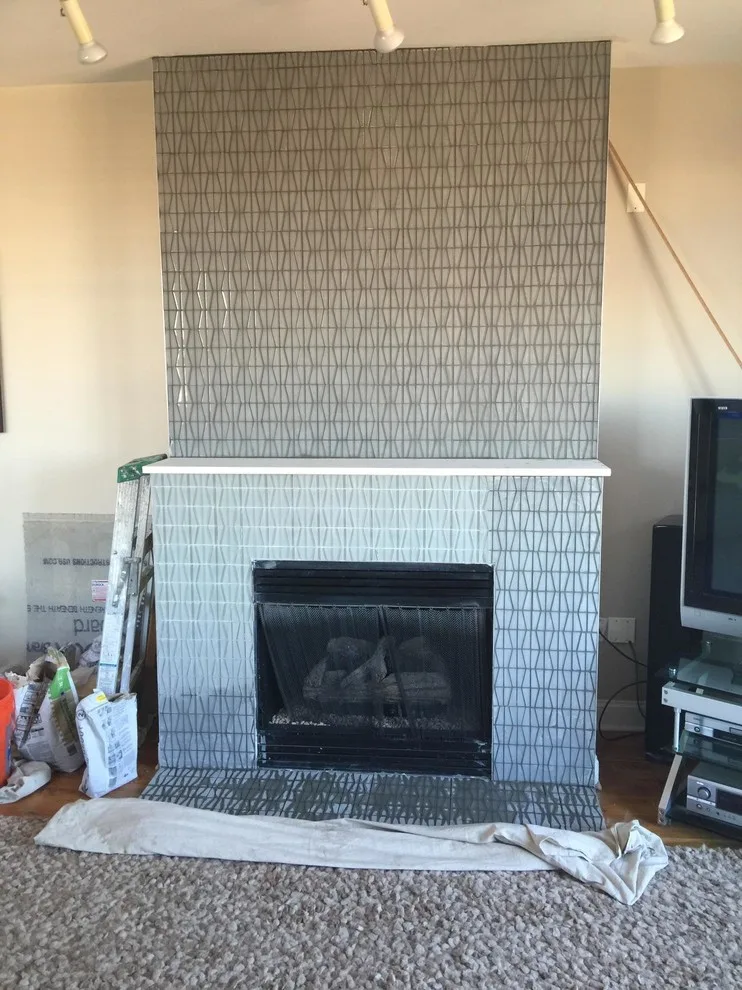 HEARTH MAKEOVER by Paint The Town Red - Color Consulting - Photo 2