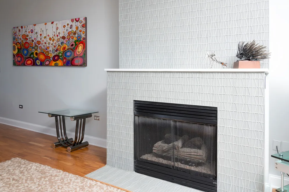 HEARTH MAKEOVER by Paint The Town Red - Color Consulting - Photo 4